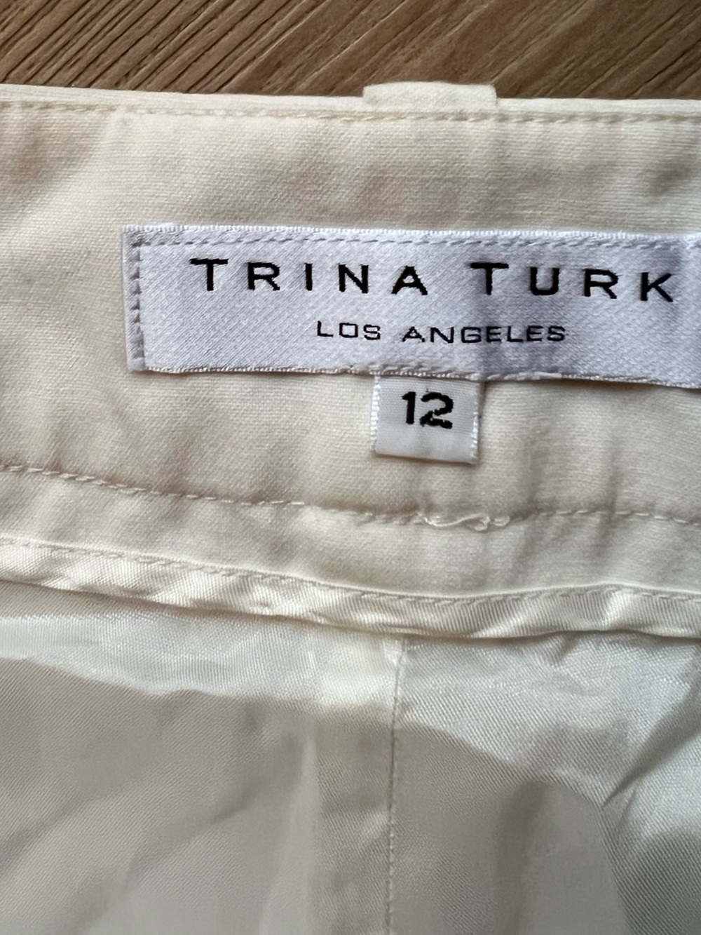 TRINA TURK Winter White Wide-Leg Pants • 12 - Picture 5 of 8